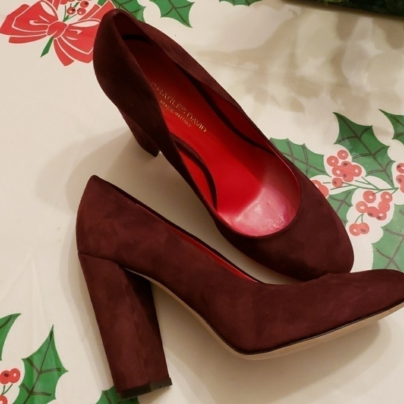 𝅺charles DAVID Heels. NWOT. Made in Brazil. - Picture 1 of 8